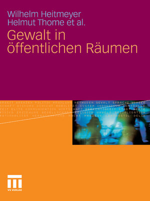 cover image of Gewalt in öffentlichen Räumen